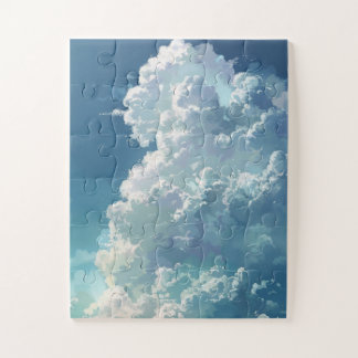 ☁️ Quebra-cabeça Sonhador de Nuvem – Relaxe, Desen