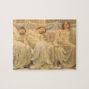 Quebra-cabeça Sonhadores por Albert Joseph Moore, Arte Vitoriano