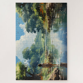 Quebra-cabeça Sonhando com o mundo além