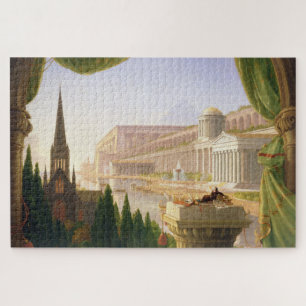 Quebra-cabeça Sonho de arquiteto (por Thomas Cole)