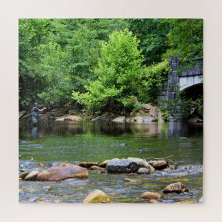 Quebra-cabeça Sonho do Dia da Pesca de Voo - 20x20