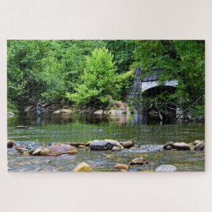 Quebra-cabeça Sonho do Dia da Pesca de Voo - 20x30