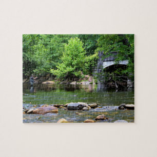 Quebra-cabeça Sonho do Dia da Pesca de Voo - 8x10