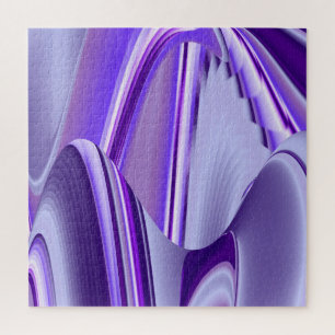 Quebra-cabeça Sonhos de Arco-Íris de Flor Roxo