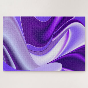 Quebra-cabeça Sonhos de Arco-Íris de Flor Roxo