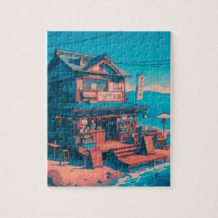 Quebra-cabeça Sonhos Lofi à Beira-Mar