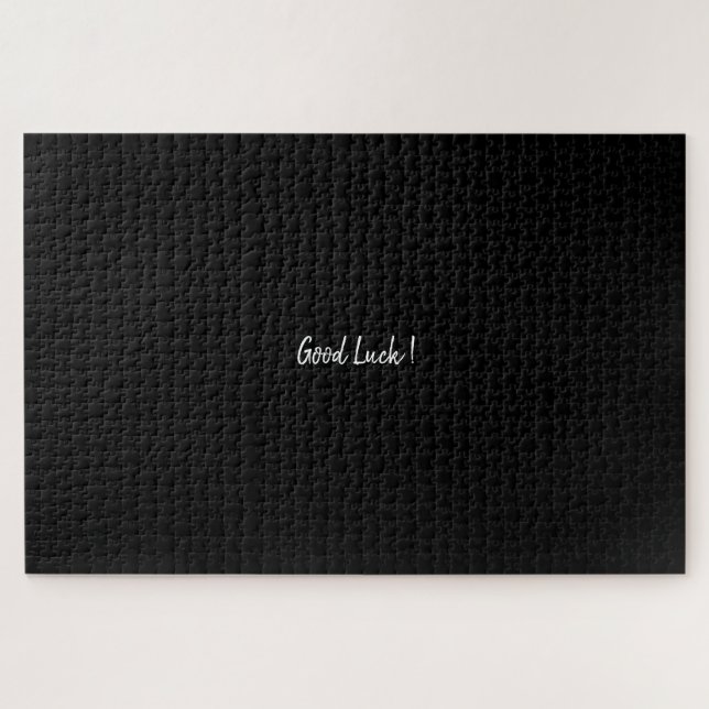 Quebra-cabeça sorte negra (Horizontal)