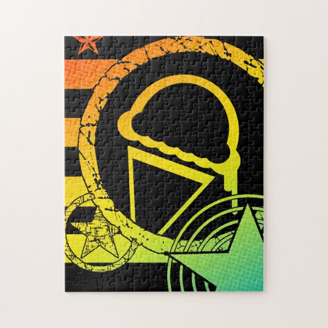 Quebra-cabeça sorvete punkstarz (Vertical)