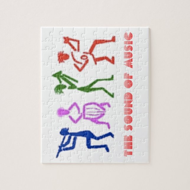 Quebra-cabeça SOUND OF MUSIC sOM DA mÚSICA (Vertical)