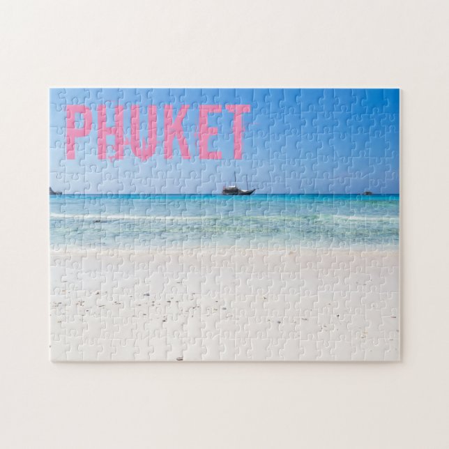 Quebra-cabeça Souvenir da Tailândia Phuket Beach (Horizontal)