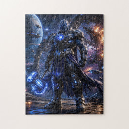 Quebra-cabeça Space Alien Warrior Puzzle