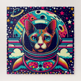 QUEBRA-CABEÇA SPHYNX CAT-ASTRONAUT 4