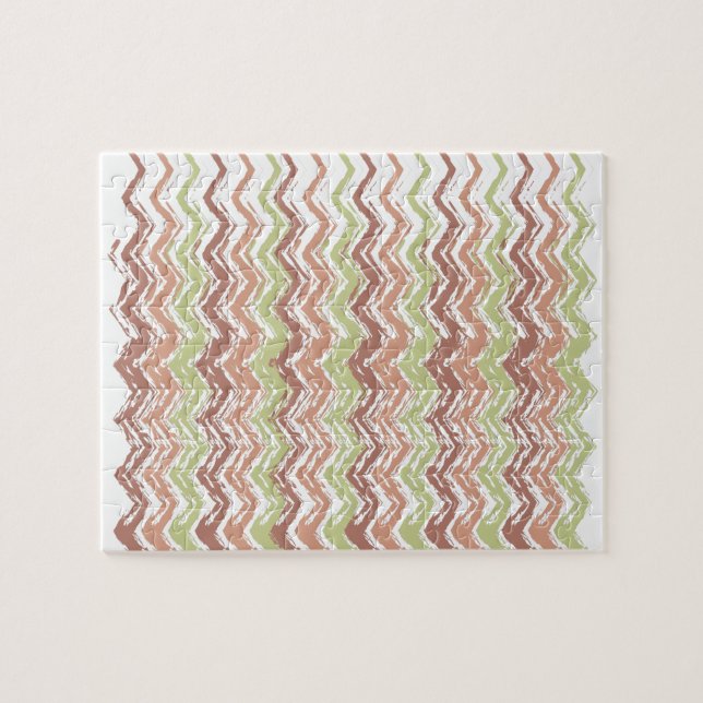 Quebra-cabeça Spice Scribble Chevron ZigZag (Horizontal)