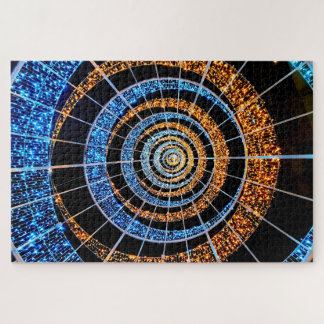 Quebra-cabeça Spiral Twinkle Lights Jigsaw Puzzle