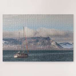 Quebra-cabeça Spitsbergen Svalbard Sailboat