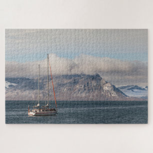 Quebra-cabeça Spitsbergen Svalbard Sailboat