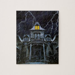 Quebra-cabeça Spooky Haunted House