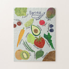 Quebra-cabeça Spring Produce Guide 