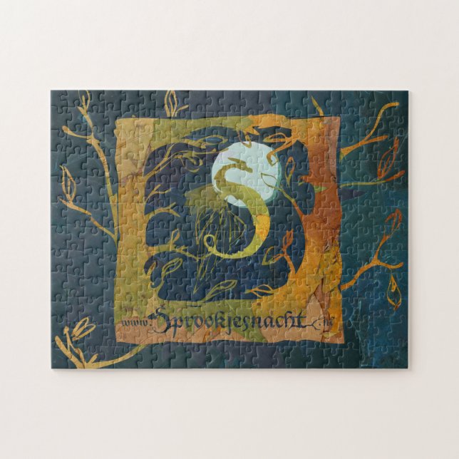 Quebra-cabeça Sprookjesnacht puzzel kleur (Horizontal)