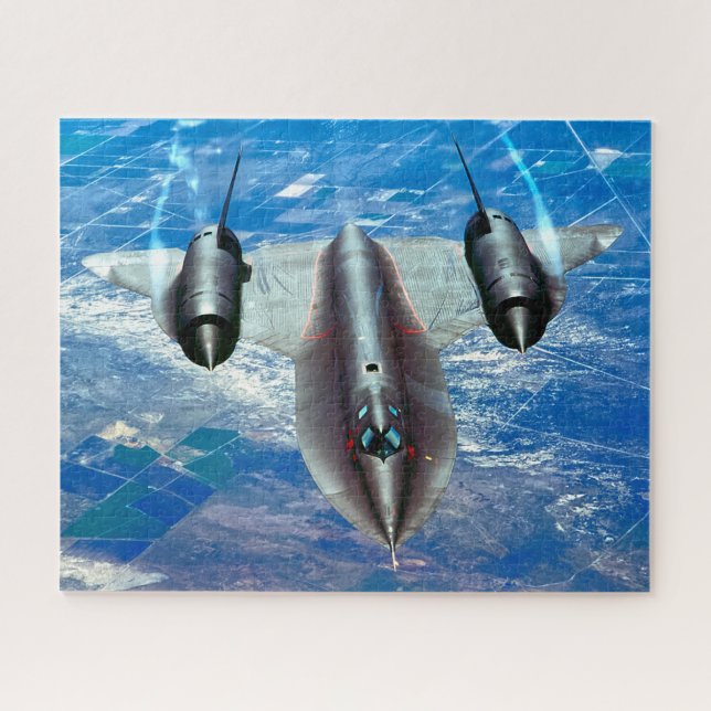 Quebra-cabeça SR-71 BLACKBIRD (16x20 POLEGADAS) (Horizontal)