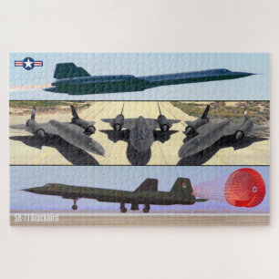 Quebra-cabeça SR-71 BLACKBIRD (20x30 POLEGADAS)