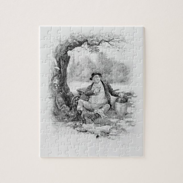 Quebra-cabeça Sr. Pickwick, 'de Charles Dickens: Uma (Vertical)