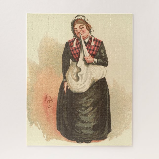 Quebra-cabeça Sra. Bardell por Kyd - Dickens'The Pickwick Papers (Vertical)