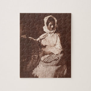 Quebra-cabeça Sra. Salão, New Haven, c.1843-47 (impressão fran