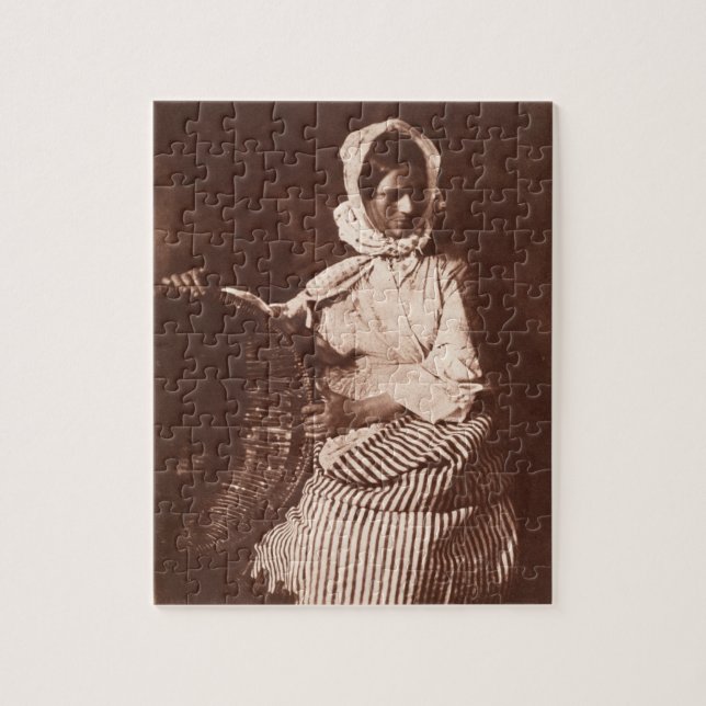 Quebra-cabeça Sra. Salão, New Haven, c.1843-47 (impressão franco (Vertical)