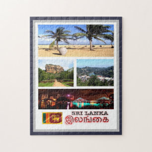 Quebra-cabeça Sri Lanka - Mosaico -