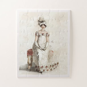 Quebra-cabeça Srta. Bennet, Jane Austen inspirou
