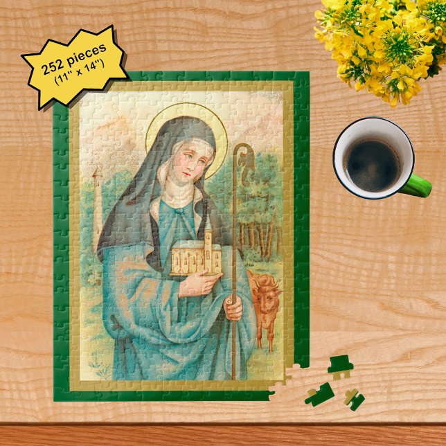 Quebra-cabeça St. Brígida da Irlanda (M 014) (Criador carregado)