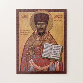 Quebra-cabeça St. Jacob of Alaska Orthodox Christian Icon