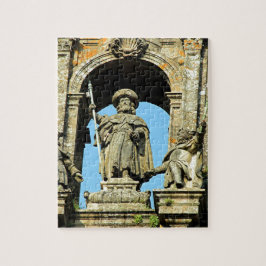 Quebra-cabeça St James, catedral de Santiago de Compostela,