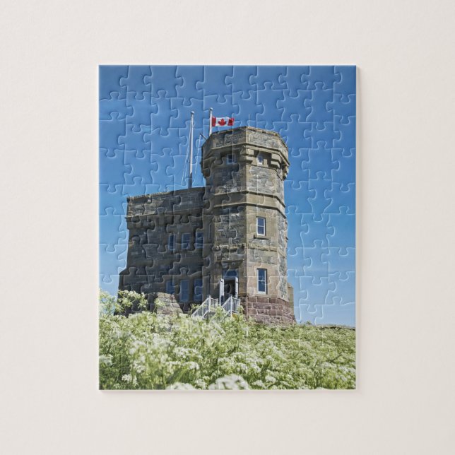 Quebra-cabeça St. John's, Terra Nova, Canadá, Cabot Tower, (Vertical)