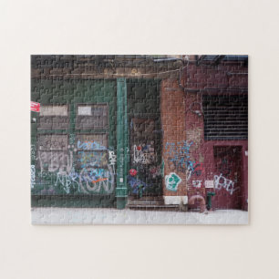 Quebra-cabeça Staple Street Scene Tribeca Nova Iorque NYC