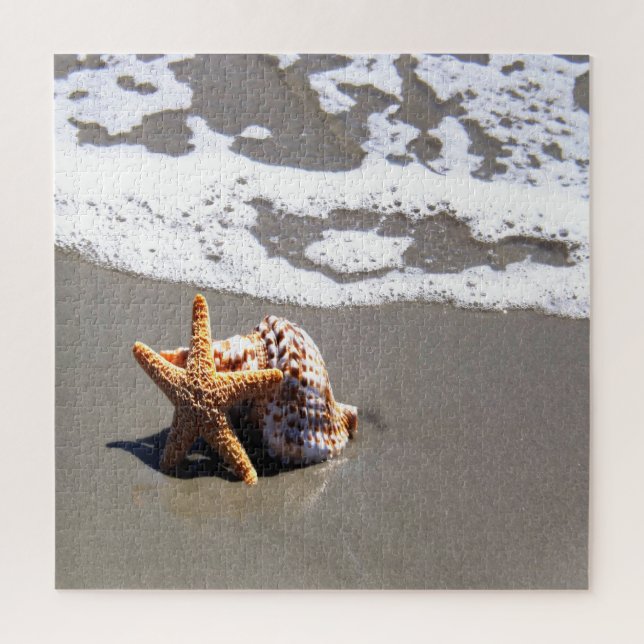 Quebra-cabeça Starfish E Shell (Vertical)