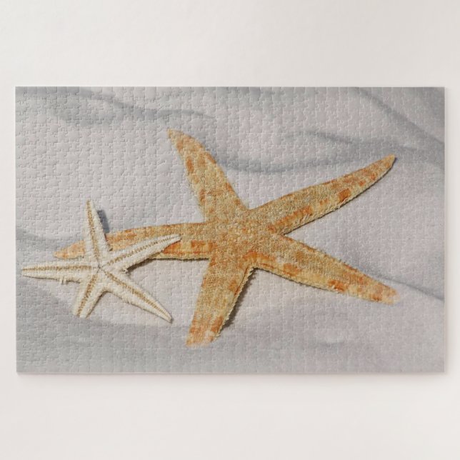Quebra-cabeça Starfish na praia (Horizontal)