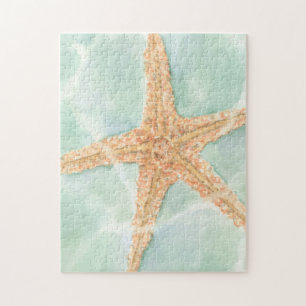 Quebra-cabeça Starfish náutico na água