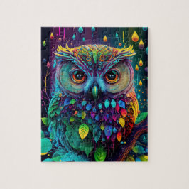 Quebra-cabeça Staring Owl