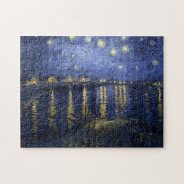 Quebra-cabeça Starry Night Over the Rhone