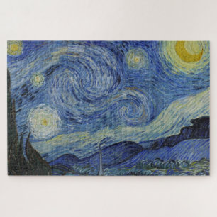 Quebra-cabeça "Starry Night" por Van Gogh