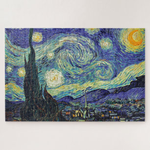 Quebra-cabeça Starry Night por van Gogh
