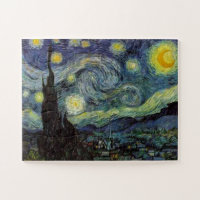 Starry Night - Van Gogh Painting Art