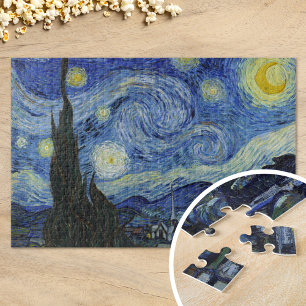 Quebra-cabeça Starry Night   Vincent Van Gogh