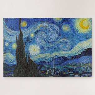 Quebra-cabeça Starry Night, Vincent van Gogh