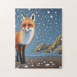 Quebra-cabeça Starry Starry Night Storybook Fox