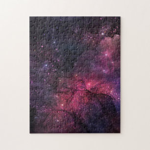 Quebra-cabeça Starry Stars Galáxia Espacial Externa Padrão Pla