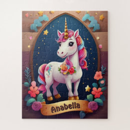 Quebra-cabeça Starry Unicorn Dreams Personalizados