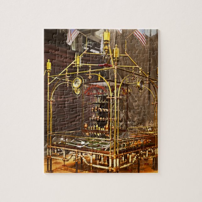 Quebra-cabeça Steampunk - Uma exposição bastante apropriada 1876 (Vertical)